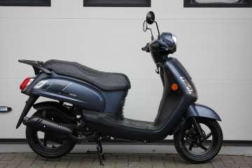 Sym Fiddle 2 Satin Submarine Blue ( euro 5 ) Brom 45 km/u