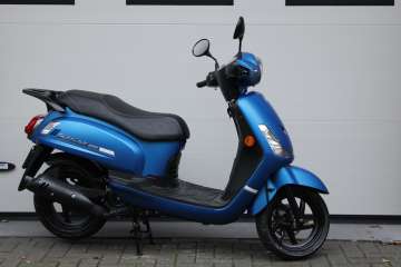 Sym Fiddle 2 Matt Blue euro 5 Aanbieding 45 en 25 km/u