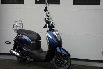 Sym Mio Premium Bromscooter ocean blue